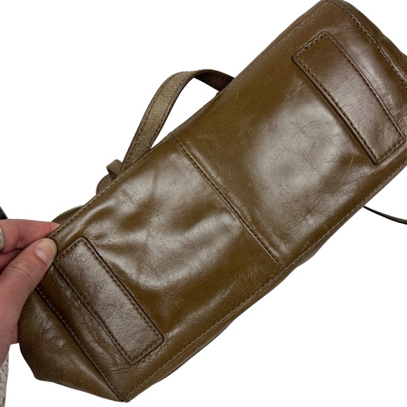 Hobo International Leather Top Handle Tassel Tote Bag - Picture 5 of 6